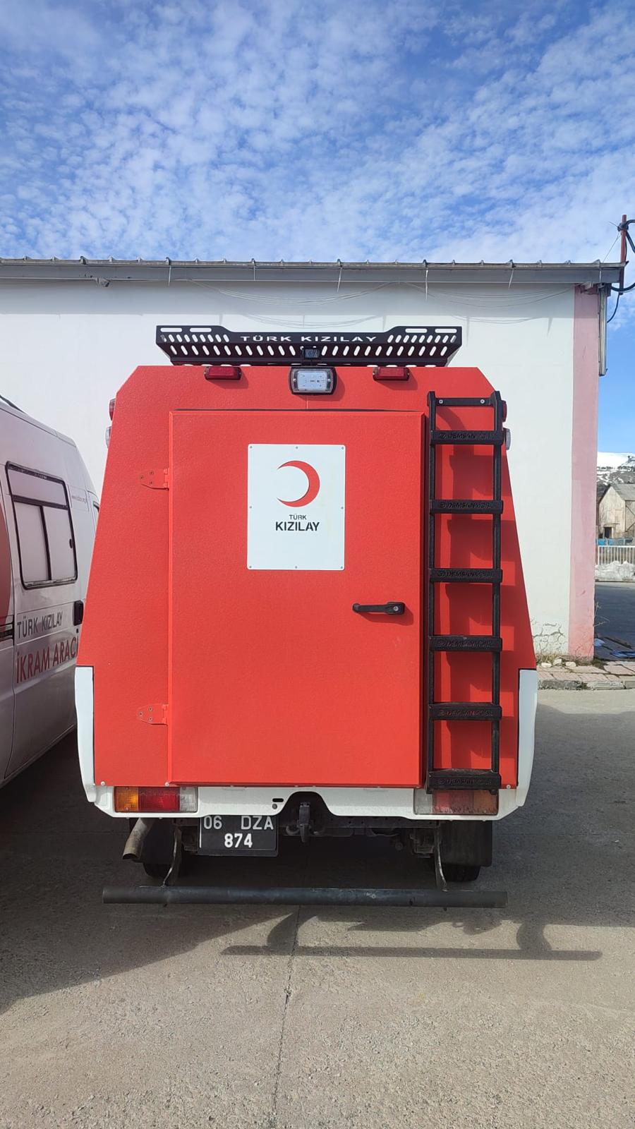 ByArgem Mühendislik: Çeki Demiri Kızılay Aracı Sivas Araç Tadilat ve Projelendirme